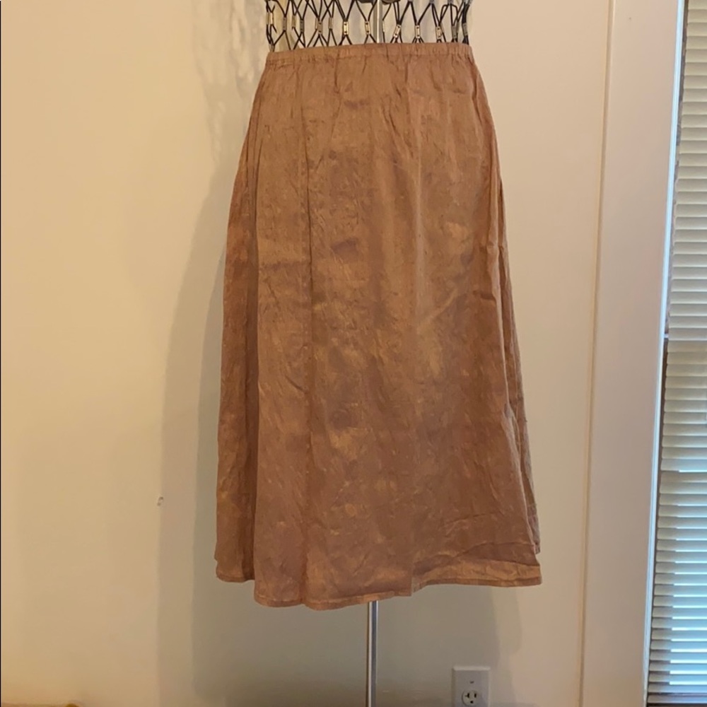 Handmade Raw Silk Skirt